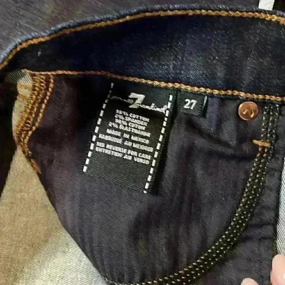 NWOT 7 for All Mankind, The Ankle Skinny. Size 27. - Picture 10 of 13